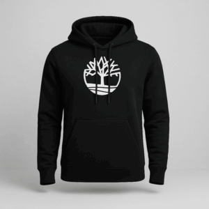 MOLETOM EM ALGODÃO CANGURO 100 PRETO