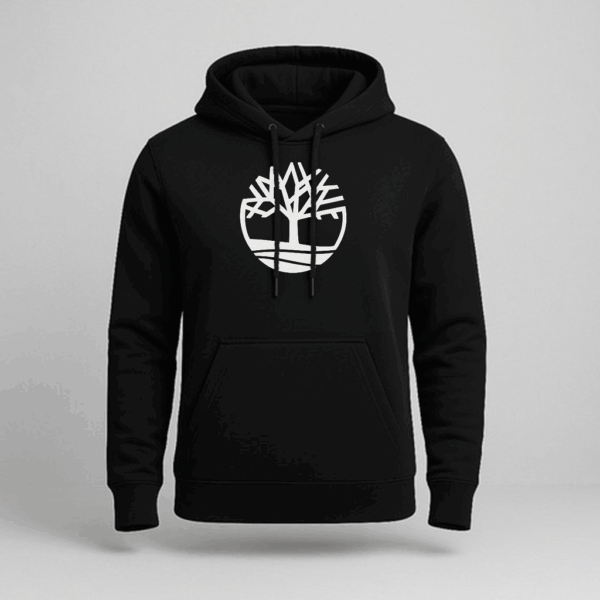 MOLETOM PRETO LOGO TIMBERLAND