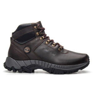 Bota Adventure Em Couro Blazer Café Napa