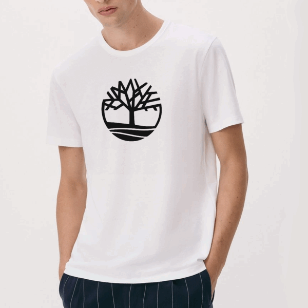 CAMISETA BRANCO LOGO REDONDO