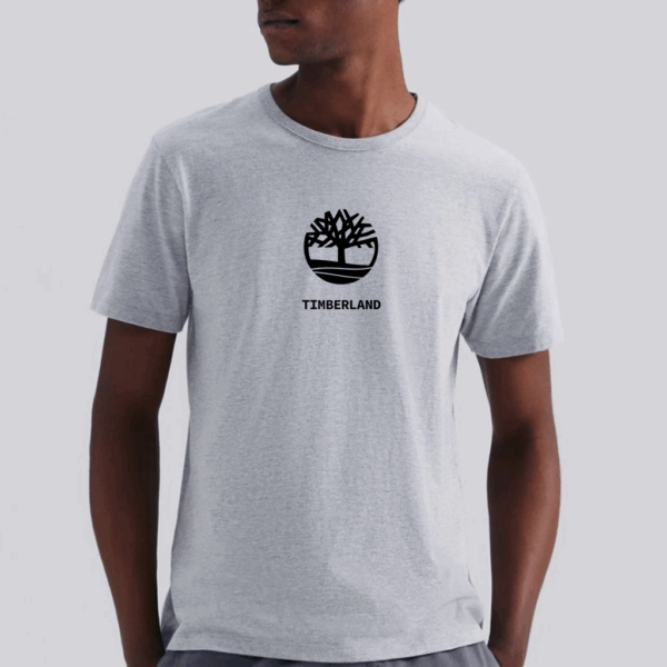 CAMISETA CINZA LOGO RT