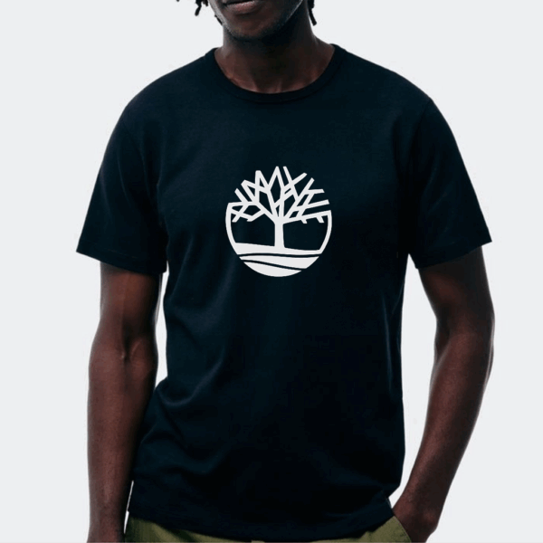 CAMISETA PRETA LOGO REDONDO