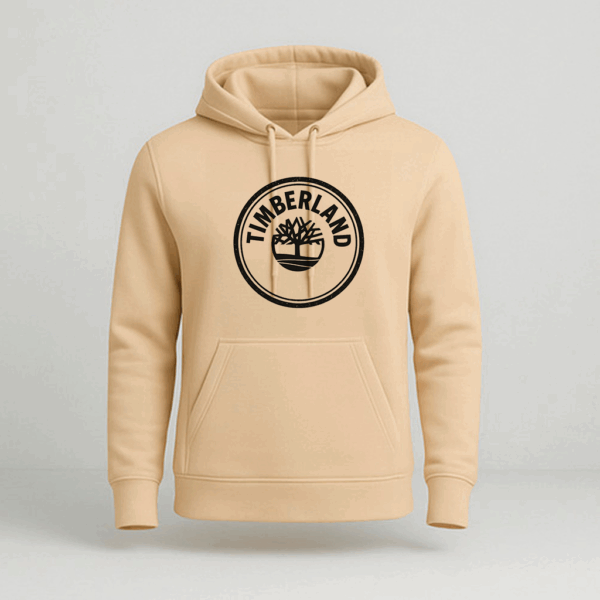 MOLETOM BEGE LOGO REDONDO TIMBERLAND