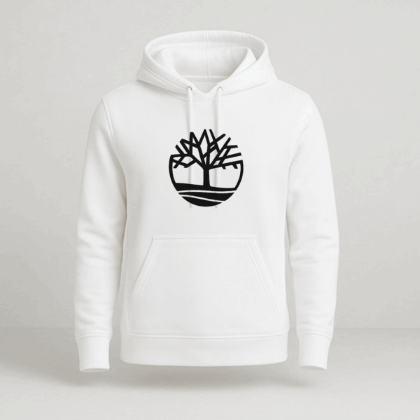 MOLETOM BRANCO LOGO TIMBERLAND