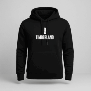 MOLETOM EM ALGODÃO CANGURO B TIMBER 300 PRETO