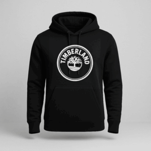 MOLETOM EM ALGODÃO CANGURO TIMBER REDONDO 200 PRETO