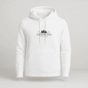 MOLETOM EM ALGODÃO CANGURO THREE TIMBER 500 BRANCO